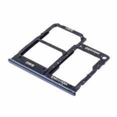 Контейнер SIM лоток для Samsung A315 Galaxy A31 (Черный)