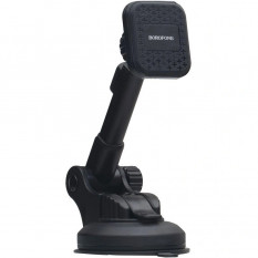 Держатель магнитный BOROFONE BH21 с креплением на стекло (черный)