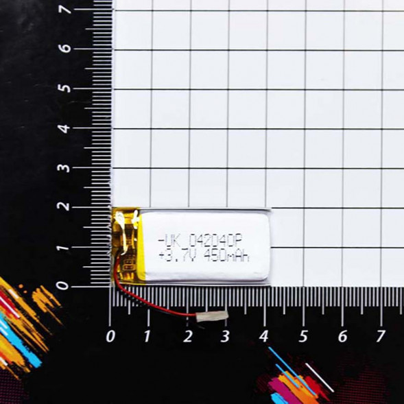 41X20X3mm 3.7V 450mAh Литий-полимерный аккумулятор