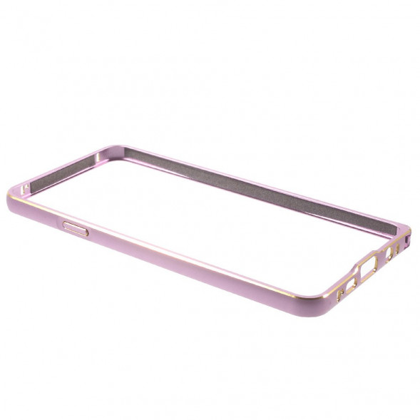 Алюминиевый бампер для Samsung Galaxy A5 (2016) SM-A510 (Розовый)