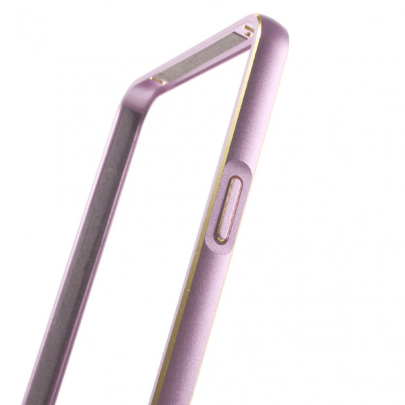 Алюминиевый бампер для Samsung Galaxy A5 (2016) SM-A510 (Розовый)