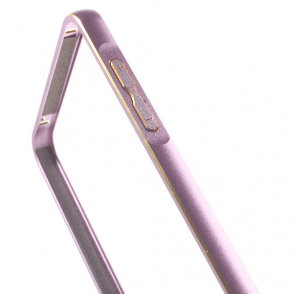 Алюминиевый бампер для Samsung Galaxy A5 (2016) SM-A510 (Розовый)