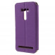 Чехол с окном информации для Asus Zenfone Selfie ZD551KL, ZD550KL (Фиолетовый)