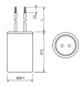 CBB60 25uF 450V WIRE (SAIFU) Конденсатор пусковой