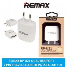 Сетевое зарядное устройство Remax Proda RP-U21 2A