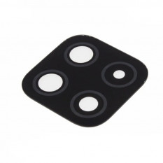 Стекло задней камеры для Samsung M225 Galaxy M22 (Черный)