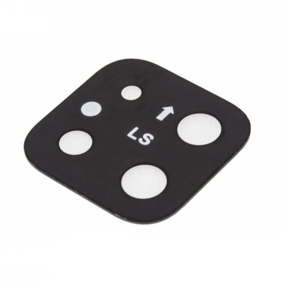 Стекло задней камеры для Samsung M225 Galaxy M22 (Черный)