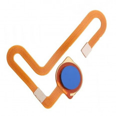 Шлейф для Xiaomi Redmi Note 8, Note 8 (2021) на сканер отпечатка пальца (Синий)