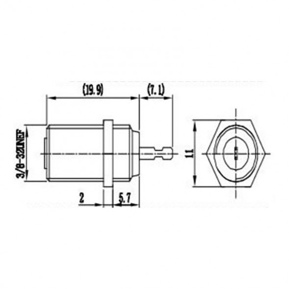 F-BJ Высокочастотный разъем