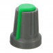 RR4817 (6mm круг зеленый) Ручка приборная