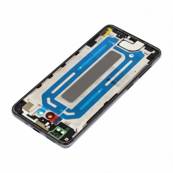Рамка дисплея для Samsung A336 Galaxy A33 5G (Черный) средняя часть корпуса