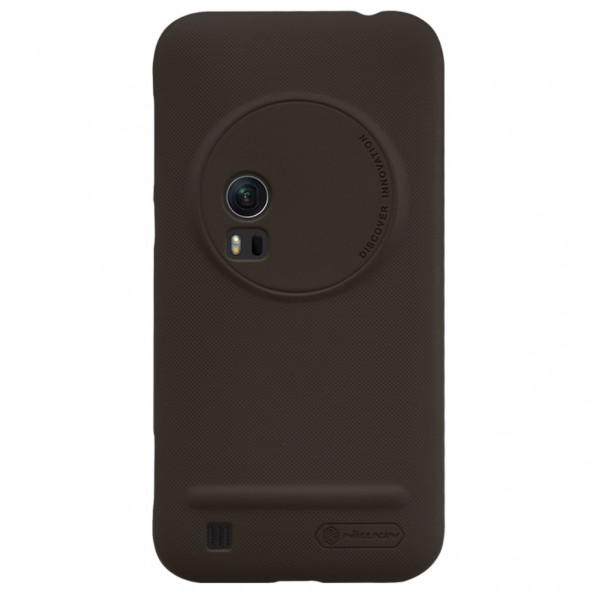 Чехол накладка Nillkin для Asus Zenfone Zoom ZX551ML ZX550 (Коричневый)