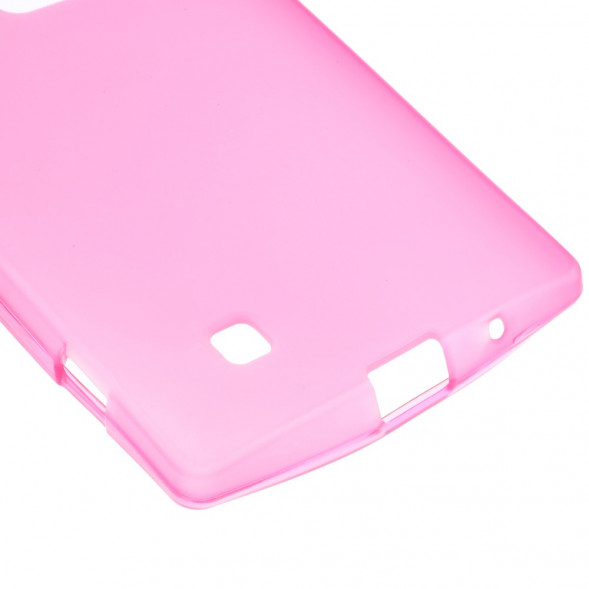 Чехол накладка для LG Magna H502F H500F (Розовая)