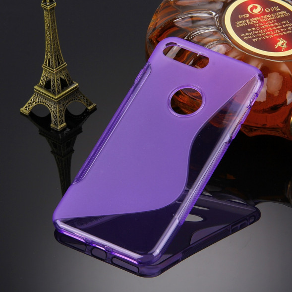 Антискользящий чехол для iPhone 7 Plus (Фиолетовый)