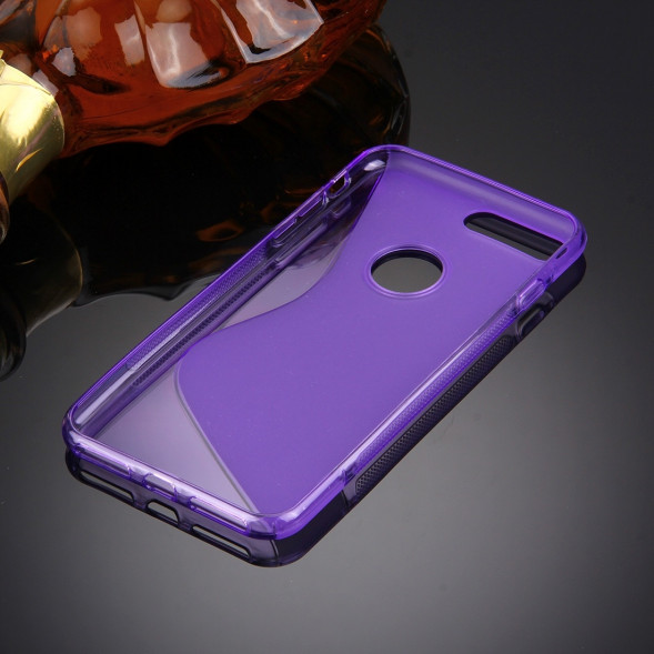 Антискользящий чехол для iPhone 7 Plus (Фиолетовый)