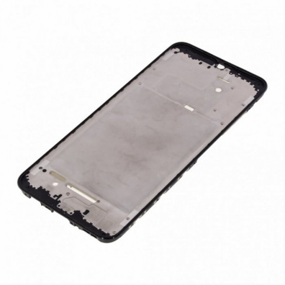 Рамка дисплея для Samsung A037 Galaxy A03s средняя часть корпуса (Черная)