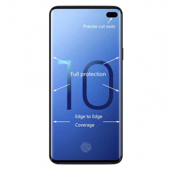 Защитная пленка Hat Prince для Samsung Galaxy S10 (черный)