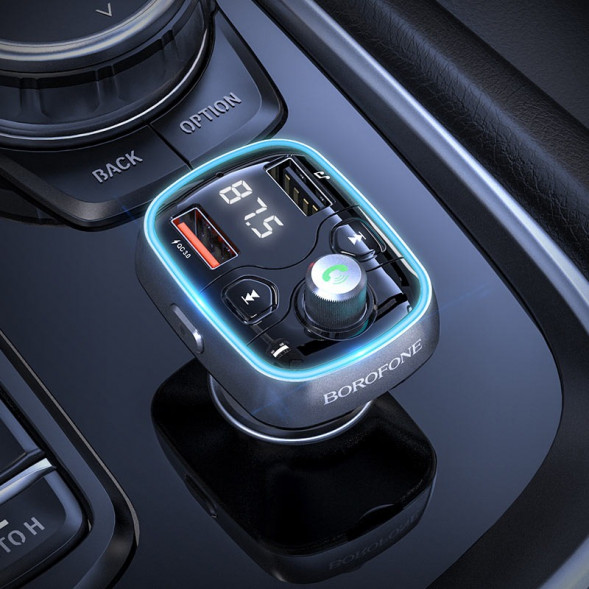 FM передатчик BC32 Sunlight и автомобильное зарядное устройство