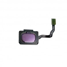 Шлейф для Samsung S9 G960F, G965F S9+ на кнопку HOME, отпечаток пальца в сборе (Фиолетовый)