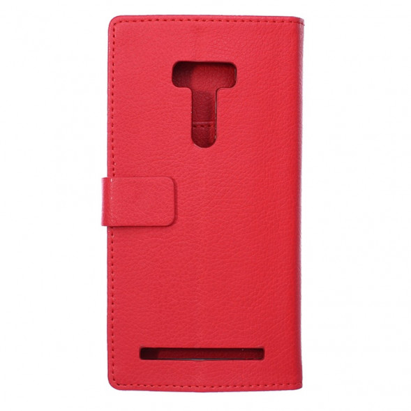 Чехол книжка с визитницей ASUS ZenFone Selfie (ZD551KL, ZD550KL) (Красный)