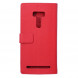 Чехол книжка с визитницей ASUS ZenFone Selfie (ZD551KL, ZD550KL) (Красный)