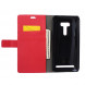 Чехол книжка с визитницей ASUS ZenFone Selfie (ZD551KL, ZD550KL) (Красный)
