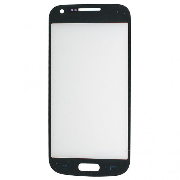 Стекло для Samsung Galaxy S4 mini SM-I9190 (Черное)