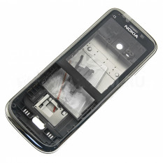 Корпус для Nokia C5-00 (темно-серый)