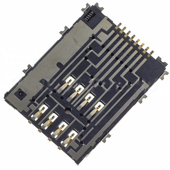 Коннектор SIM Samsung S5250, P6800, P6810, P5100