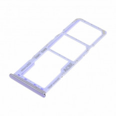 Контейнер SIM лоток для Samsung A325 Galaxy A32 (Фиолетовый)