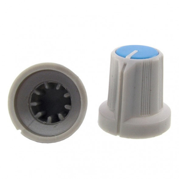RR4836 (6mm круг синий) Ручка приборная