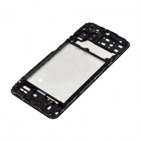Рамка дисплея для Samsung A135 Galaxy A13 (Черный) средняя часть корпуса