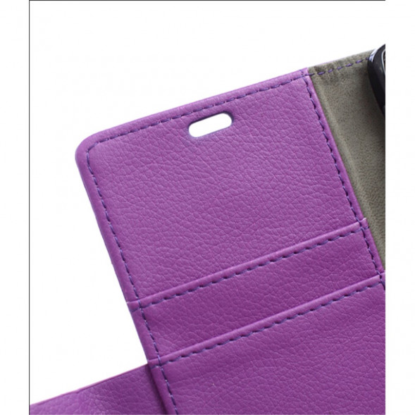 Чехол книжка с визитницей Asus ZenFone Selfie ZD551KL (фиолетовый)