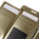 Чехол кошелек Mercury для Samsung Galaxy S6 EDGE+ G928 (Золотистый)