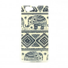 TPU Чехол накладка с рисунком для Sony Xperia Z1 Compact D5503 (Племенной слон)