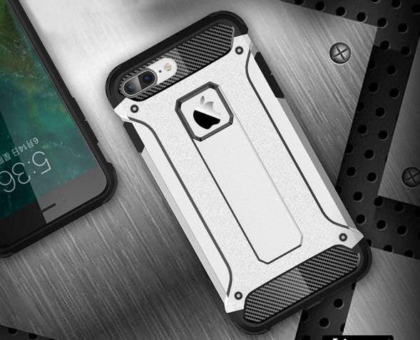 Защитный чехол Armor для iPhone 7 Plus (Серебрянный)