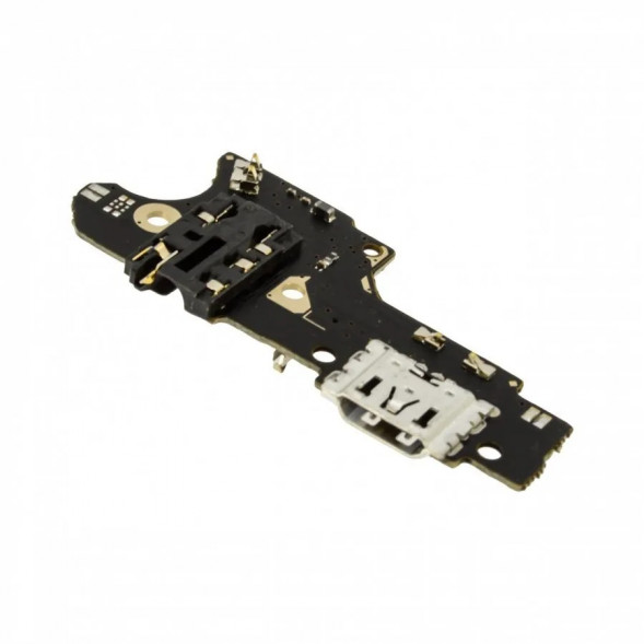 Шлейф для Realme C11, C15 плата на разъем зарядки, разъем гарнитуры, микрофон