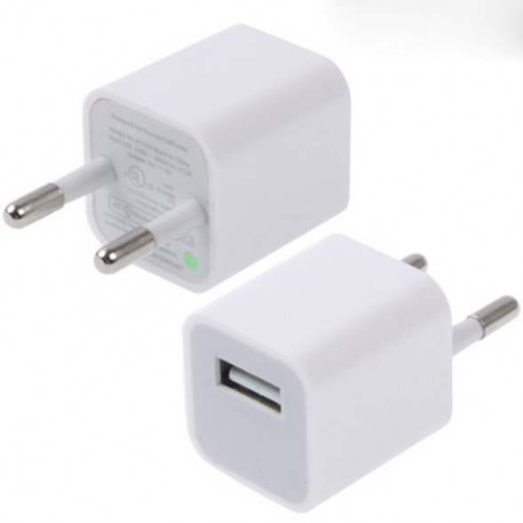 Сетевое зарядное устройство USB iPhone 1A (Кубик)