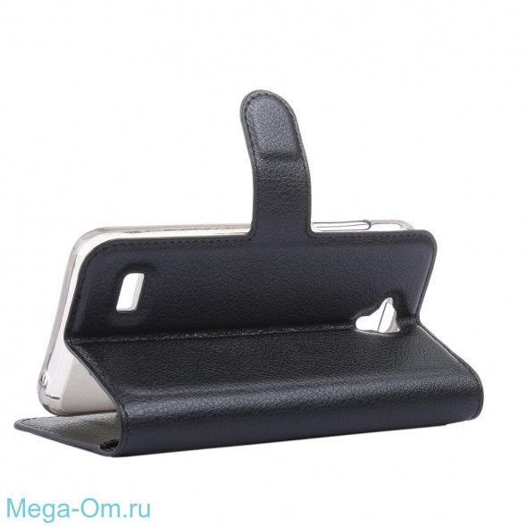 Чехол с визитницей для Huawei Y5 (Y560-U02) (черный)
