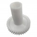 00604477 Шестерня мясорубки Redmond (D81-31mm, H78mm, z12-38зуб, втулка d-7mm) (ШЕСТ027)