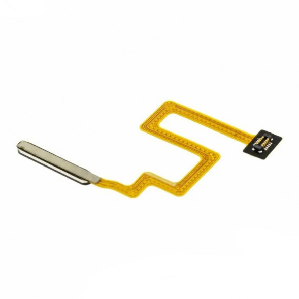 Шлейф для Samsung A226 Galaxy A22s 5G кнопка сканер отпечатка пальца (Черный)