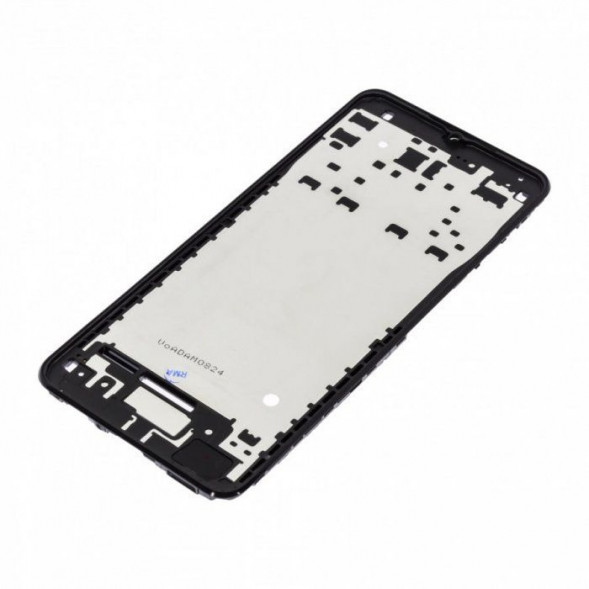 Рамка дисплея для Samsung A047 Galaxy A04s (Черный) средняя часть корпуса