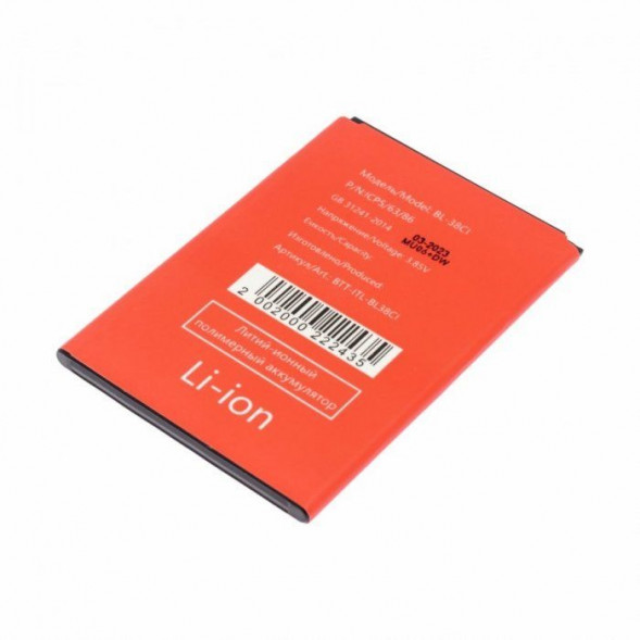 Аккумулятор BL-38CI для Itel A27, A49