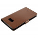 Чехол кошелек Mercury для Samsung Galaxy S6 EDGE+ G928 (Коричневый)