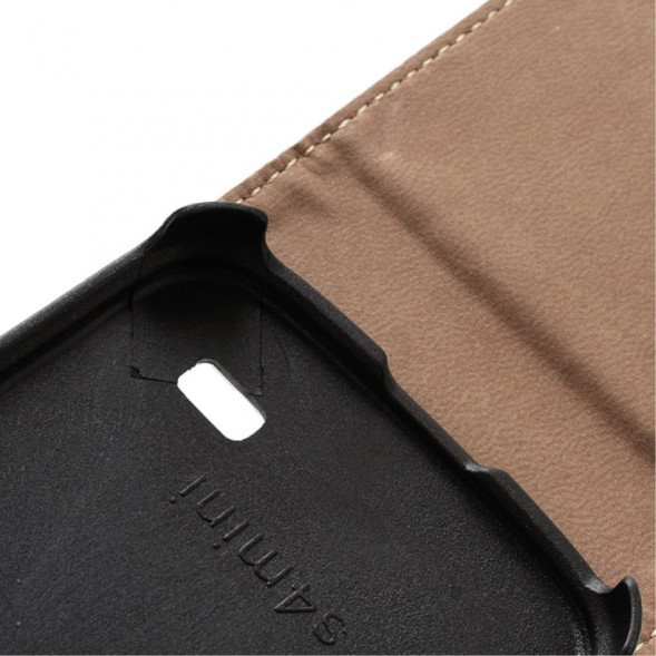 Вертикальный чехол флип для Samsung Galaxy S 4 mini i9190 (Белый)