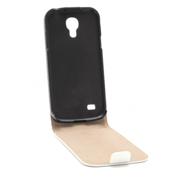 Вертикальный чехол флип для Samsung Galaxy S 4 mini i9190 (Белый)