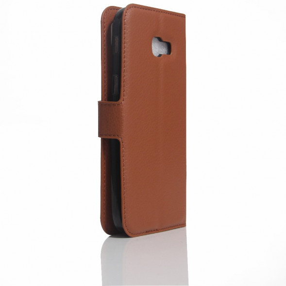 Чехол с визитницей для Samsung Galaxy A5 (2017) A520F (коричневый)