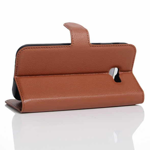 Чехол с визитницей для Samsung Galaxy A5 (2017) A520F (коричневый)