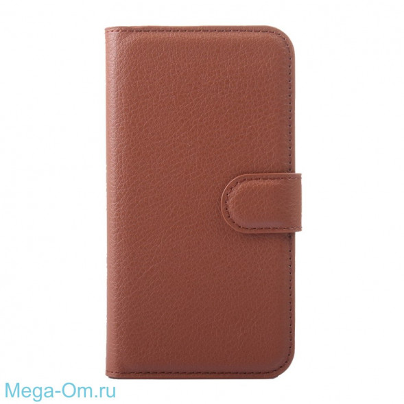 Чехол с визитницей для Huawei Y5 (Y560-U02) (коричневый)