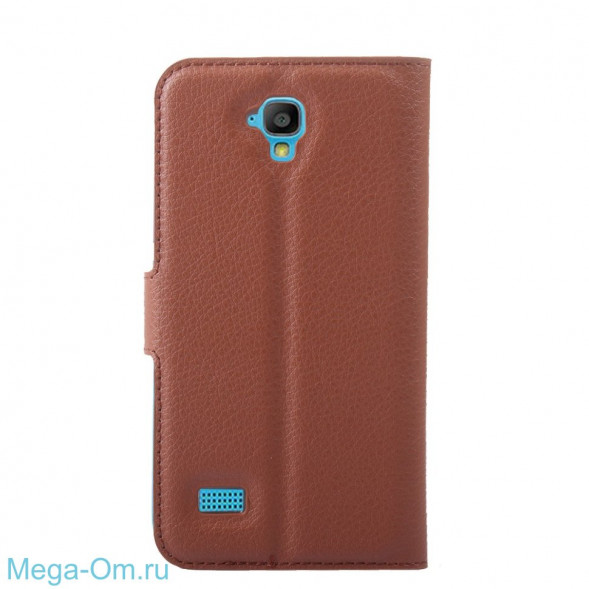 Чехол с визитницей для Huawei Y5 (Y560-U02) (коричневый)